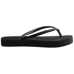 Havaianas HAVAIANAS SLIM FLATFORM SPARKLE kadın FLIP FLOPS
