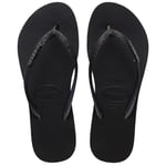 Havaianas HAVAIANAS SLIM FLATFORM SPARKLE kadın FLIP FLOPS