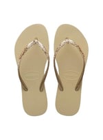 Havaianas Kadın İnce Parıltılı Flourish Parmak Arası Terlik