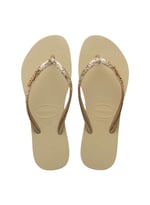 Havaianas Kadın İnce Parıltılı Flourish Parmak Arası Terlik