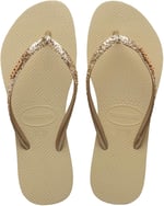 Havaianas Kadın İnce Parıltılı Flourish Parmak Arası Terlik