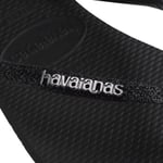Havaianas Kadın Kahverengi Parmak Arası Terlik Sandalet, Slim Glitter II