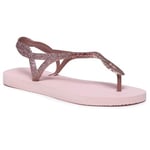 Havaianas Luna Premium II Düz Geri Kayış Sandal 3.5 Bale Gül
