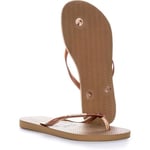 Havaianas SLIM LOGO METALIC TerlikKadın