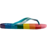 Havaianas Üniseks Top Pride Allover Flipflop, çok renkli, 41/42 EU