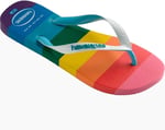 Havaianas Üniseks Top Pride Allover Flipflop, çok renkli, 41/42 EU