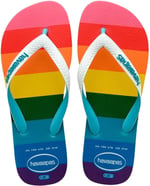 Havaianas Üniseks Top Pride Allover Flipflop, çok renkli, 41/42 EU