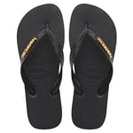 Havaianas Üst logo metalik Parmak arası terlik Kadın