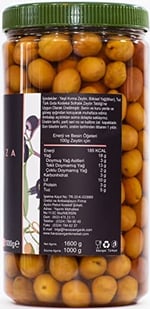 HAVAZA Yeşil Kırma Zeytin - 1000 gr. (261-290 Kalibre)