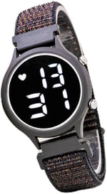Hayalet Ekran Dijital Kadran Cırt Kordon Unisex Çocuk Saati ST-304181