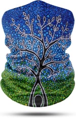 Hayat Ağacı Desenli Bandana Boyunluk, Çok Amaçlı Boyunluk, Bandana, Esnek Yüz Maskesi, Spor Outdoor, Kafa Bandı, Erkek Bandana, Kadın Bandana…