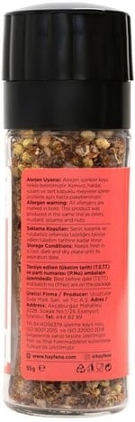 Hayfene Domatesli Fesleğenli Tuzlu Çeşni 60 gr (Değirmen Kapaklı)