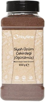 Hayfene Siyah Üzüm Çekirdeği Toz