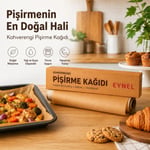 Hazır Kesilmiş Doğal Pişirme Kağıdı, Kahverengi Fırın Pişirme Mutfak Kağıdı, Ağartılmamış Kağıt (37x42 cm) (10 Adet) - Seçenekler: 10 Adet, 20 Adet, 30 Adet