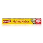 Hazır Kesilmiş Pişirme Kağıdı 32 adet Dev Ekonomi 42x37 cm, Helal Sertifikalı, Fırında Tavuk, Et, Tatlı, Börek Pişirmek için Yüksek Isıya Dayanıklı Hazır Fırın Pişirme Kağı - Seçenekler: 32 (3 paketi)