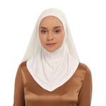 Hazır Lüks Pratik Hijablı Şifon Şal