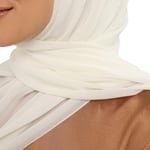 Hazır Lüks Pratik Hijablı Şifon Şal