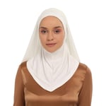 Hazır Lüks Pratik Hijablı Şifon Şal