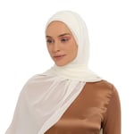 Hazır Lüks Pratik Hijablı Şifon Şal