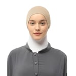 Hazır Pratik Geçmeli Lastikli Tesettür Bone