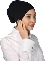 Hazır Pratik Geçmeli Uzun Boru Tesettür Bonesi