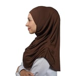 Hazır Türban Büzgülü Pileli Pratik Eşarp Tesettür Hijab - Namaz Örtüsü