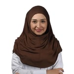 Hazır Türban Büzgülü Pileli Pratik Eşarp Tesettür Hijab - Namaz Örtüsü