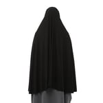 Hazır Türban Peçeli Pratik Eşarp Tesettür Nikaplı Hijab - Namaz Örtüsü Sufle (5XL)