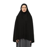 Hazır Türban Peçeli Pratik Eşarp Tesettür Nikaplı Hijab - Namaz Örtüsü Sufle (5XL)
