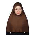Hazır Türban Pratik Eşarp Tesettür Hijab - Namaz Örtüsü (XL)