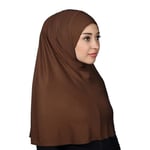 Hazır Türban Pratik Eşarp Tesettür Hijab - Namaz Örtüsü (XL)