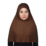 Hazır Türban Pratik Eşarp Tesettür Hijab - Namaz Örtüsü (XL)