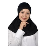 Hazır Türban Pratik Eşarp Tesettür Hijab - Namaz Örtüsü