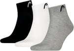 HEAD Erkek All Sport Quarter spor çorabı, 6'lı paket