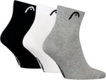 HEAD Erkek All Sport Quarter spor çorabı, 6'lı paket