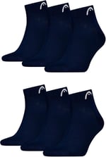 HEAD Erkek All Sport Quarter spor çorabı, 6'lı paket