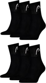 HEAD Erkek Short Crew spor çorabı, 6'lı paket - Seçenekler: 35-38, 39-42, 43-46
