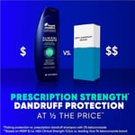 Head & Shoulders Klinik Mukavemet Kepek Şampuanı, Selenyum Sülfür Kepek Savunması, Yoğun Kaşıntı Giderici, Soğutma Mentolü, 13.5 Fl Oz Her Biri, 2'li Paket