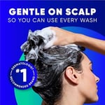 Head & Shoulders Klinik Mukavemet Kepek Şampuanı, Selenyum Sülfür Kepek Savunması, Yoğun Kaşıntı Giderici, Soğutma Mentolü, 13.5 Fl Oz Her Biri, 2'li Paket