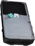 HEAD Unisex Yetişkinler için Seyahat Çantası, 110 l, Siyah