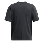 Heavyweight Oversized Erkek Siyah Günlük Stil T-Shirt 1389147-001