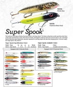Heddon Super Spook Topwater Fishing Lure for Saltwater and Freshwater - Seçenekler: 5-Inch, SIZE: 6-Foot