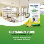 HEITMANN PURE Limon Asidi Kireç Çözücü, Yüzey Temizleyici 350g