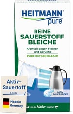 HEITMANN pure Saf oksijen ağı: Ekolojik beyazlatıcı, leke ve kire karşı yüksek yıkama gücü, 1 x 350 g, 1008268.