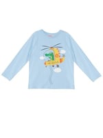 Helikopter Erkek Çocuk T-shirt Pantolon Takım