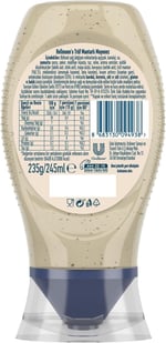 Hellmanns Trüflü Mayonez 235g