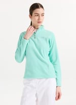 Helly Hansen HH..15001_HHA.416_W SLOPE POLAR Mavi Dik Yaka Normal Fit Kadın Polar Sweatshırt