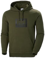 Helly Hansen Koyu Yeşil Kapüşonlu Sweatshirt, 5003080437