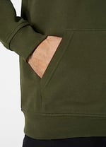 Helly Hansen Koyu Yeşil Kapüşonlu Sweatshirt, 5003080437