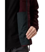 Helly Hansen Panorama Pile Block Jacket Erkek Bordo Polar HHA.49460.HHA.658